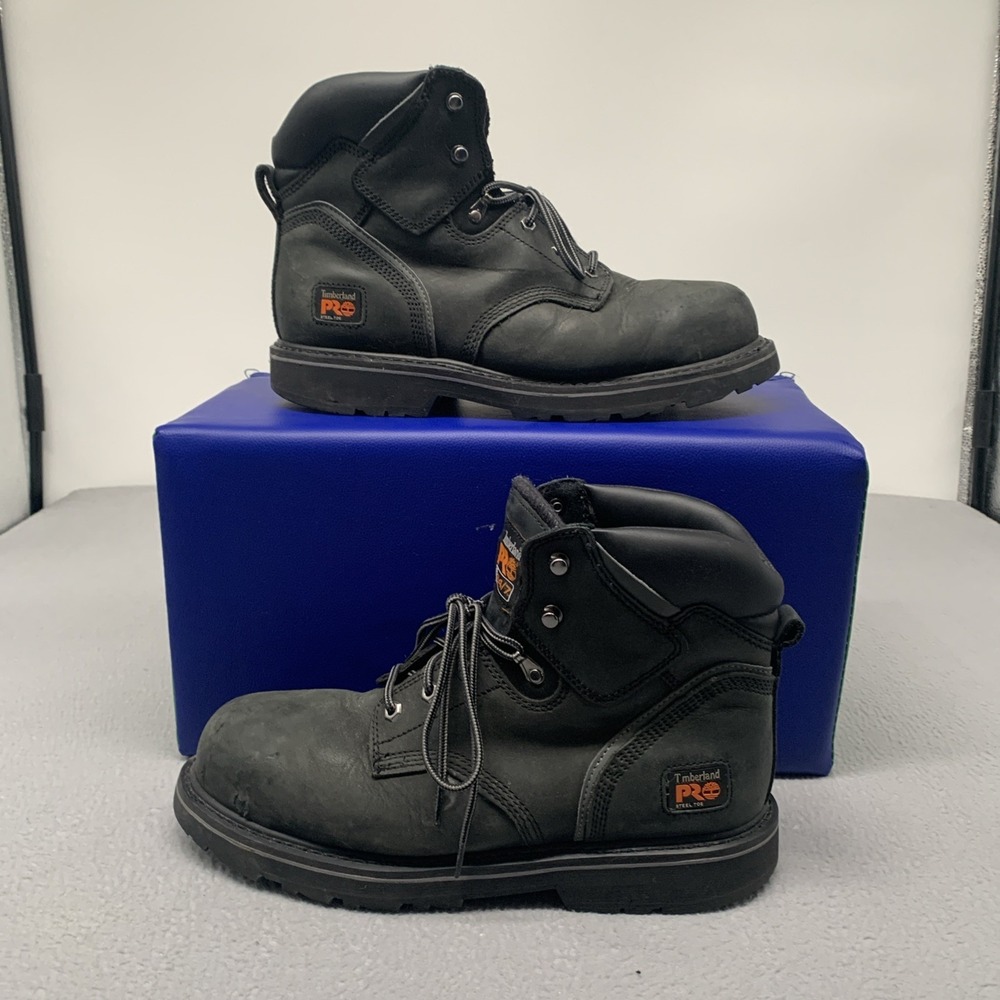 Timberland PRO Pit Boss  6" Steel Toe Work Boots Men's  Size 12 W Retails $155